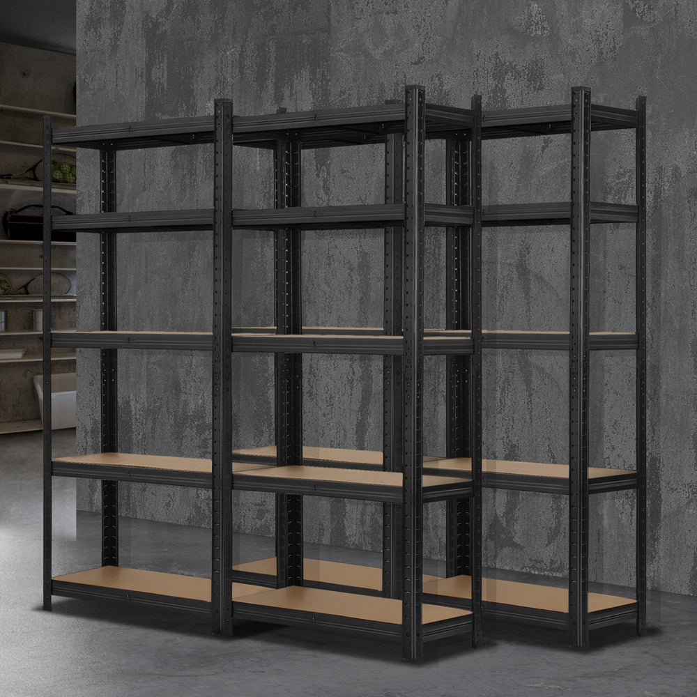 Sharptoo 4x1.5m Garage Shelving Shelves Warehouse Storage Rack Pallet Racking-Warehouse Racks-PEROZ Accessories