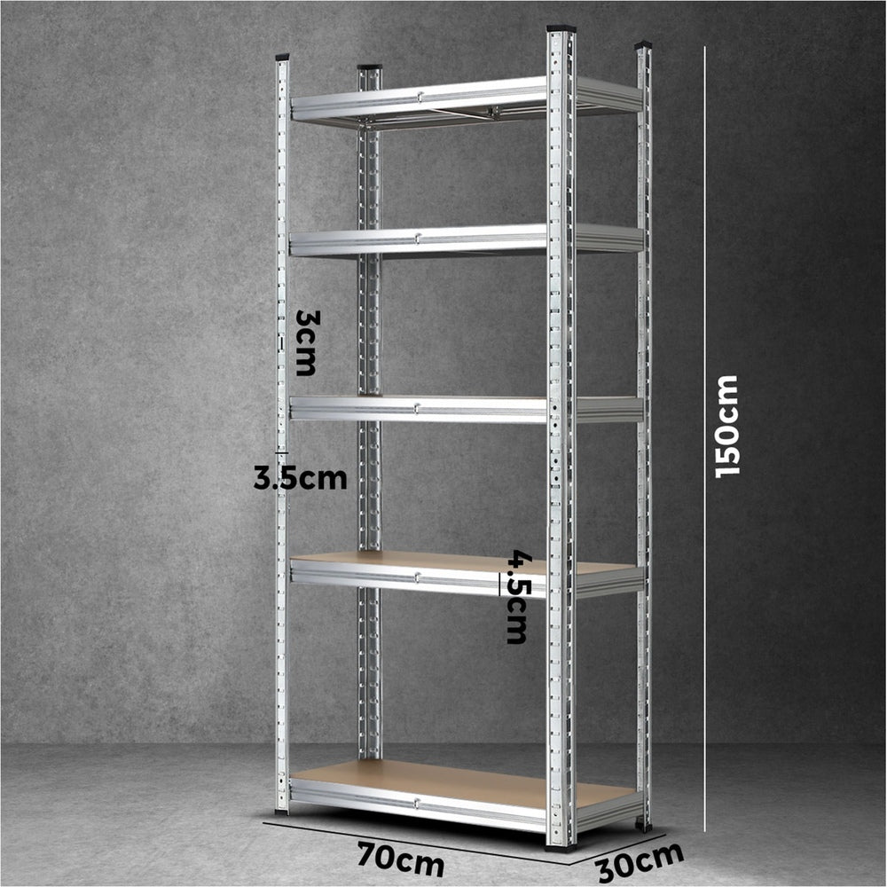 Sharptoo Shelving Garage Shelves Warehouse Storage Rack Steel Pallet Racking1.5m-Warehouse Rack-PEROZ Accessories