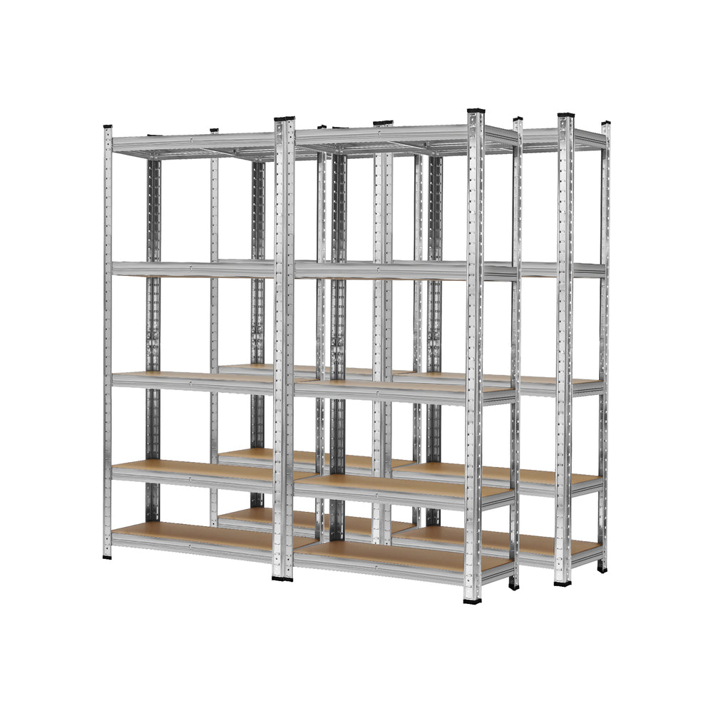 Sharptoo 4x1.5m Garage Shelving Shelves Warehouse Racking Storage Rack Pallet-Warehouse Racks-PEROZ Accessories