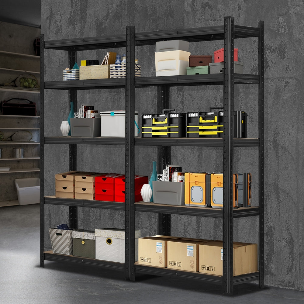 Sharptoo 2x1.8m Garage Shelving Shelves Warehouse Storage Rack Pallet Racking-Warehouse Racks-PEROZ Accessories