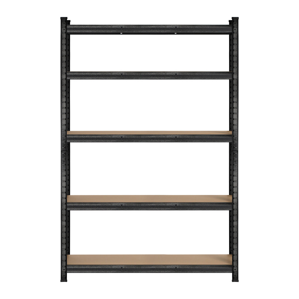 Sharptoo Metal Warehouse Rack, 1.8 x 1.8m Storage Racking Garage Shelves Shelving Rack-Warehouse Rack-PEROZ Accessories