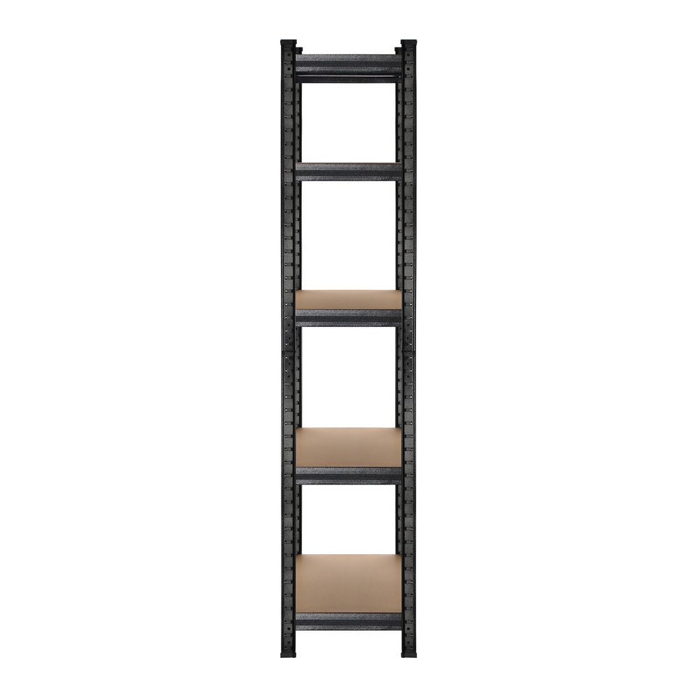 Sharptoo Metal Warehouse Rack, 1.8 x 1.8m Storage Racking Garage Shelves Shelving Rack-Warehouse Rack-PEROZ Accessories