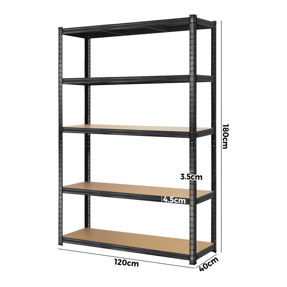 Sharptoo 2x1.8m Garage Shelving Shelves Warehouse Racking Storage Rack Pallet-Warehouse Racks-PEROZ Accessories