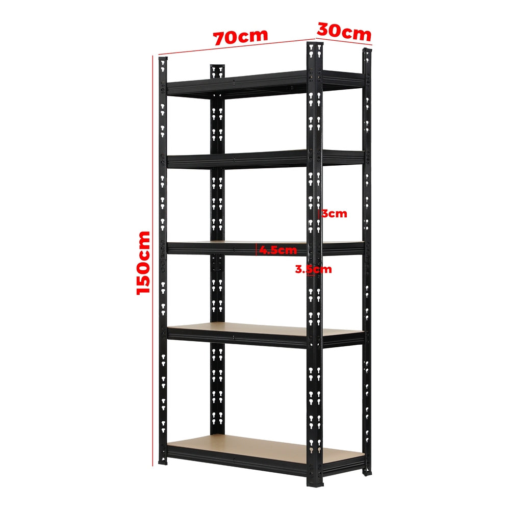 Sharptoo 3x1.5m Garage Shelving Shelves Warehouse Storage Rack Racking Pallet-Warehouse Racks-PEROZ Accessories