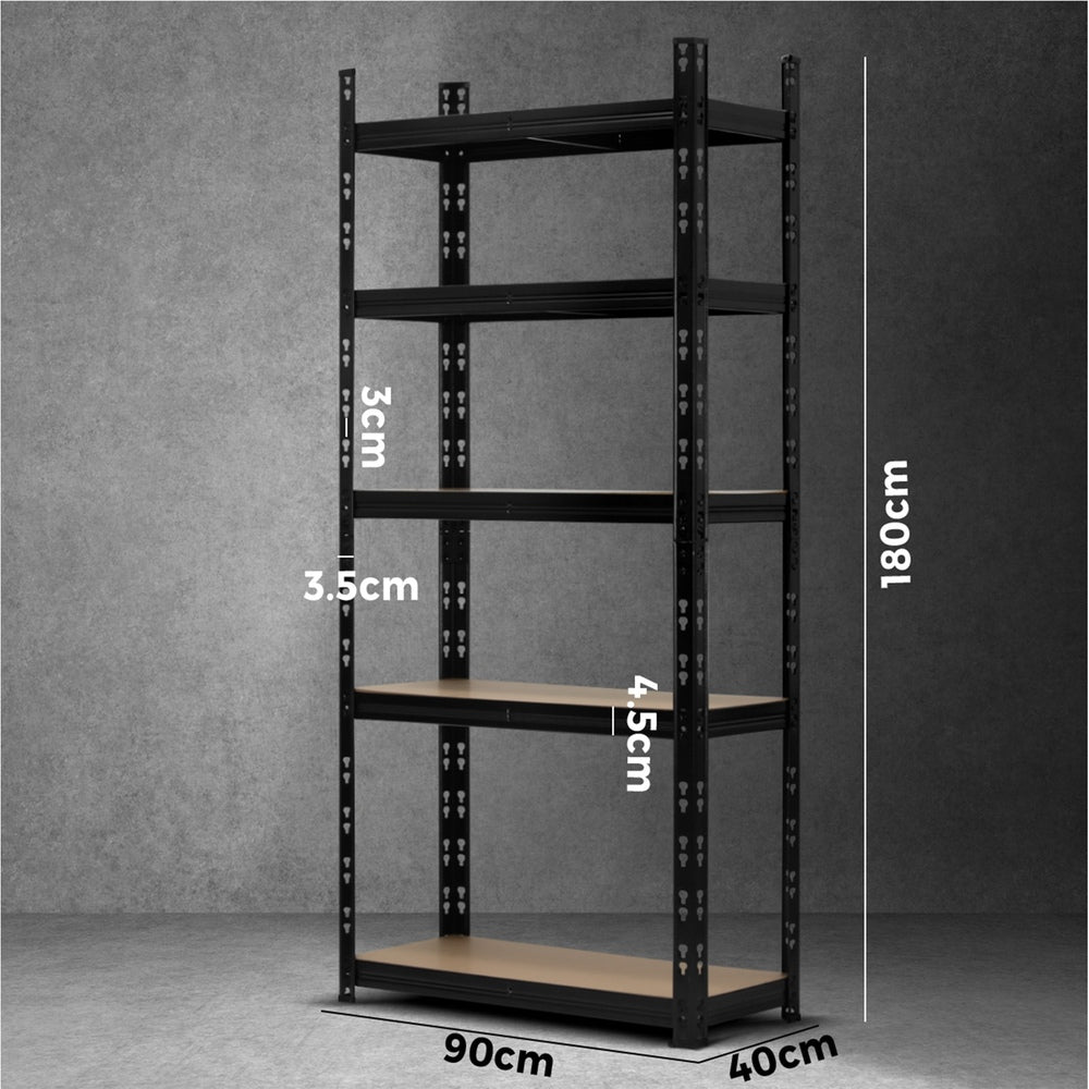 Sharptoo Garage Shelving Warehouse Shelves Storage Rack Pallet Racking 1.8x0.9m-Warehouse Rack-PEROZ Accessories