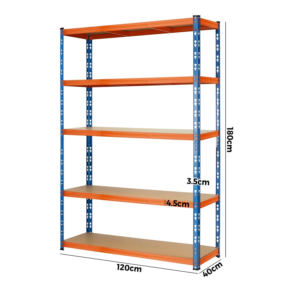 Sharptoo 2x1.8m Garage Shelving Shelves Warehouse Storage Pallet Racking Rack-Warehouse Racks-PEROZ Accessories