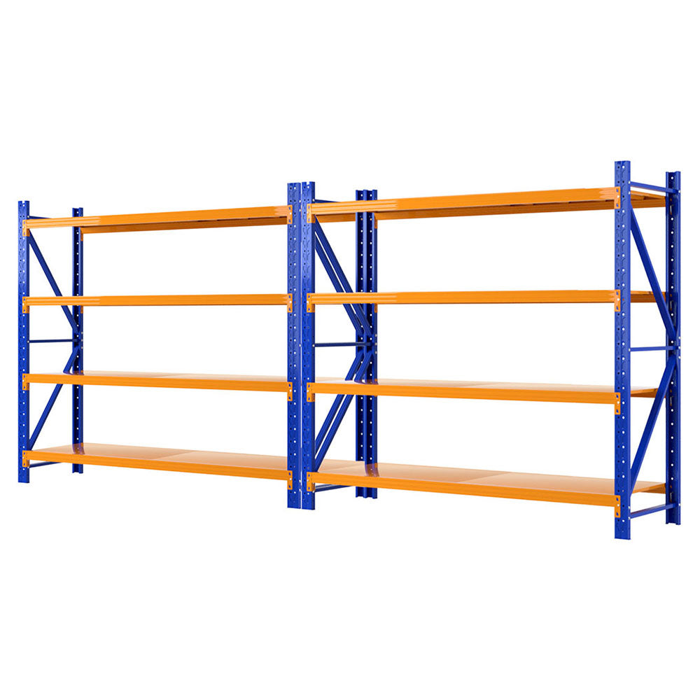 Giantz 4Mx1.8M Warehouse Shelving Garage Rack-Tools > Tools Storage > Wall Storage Racks-PEROZ Accessories
