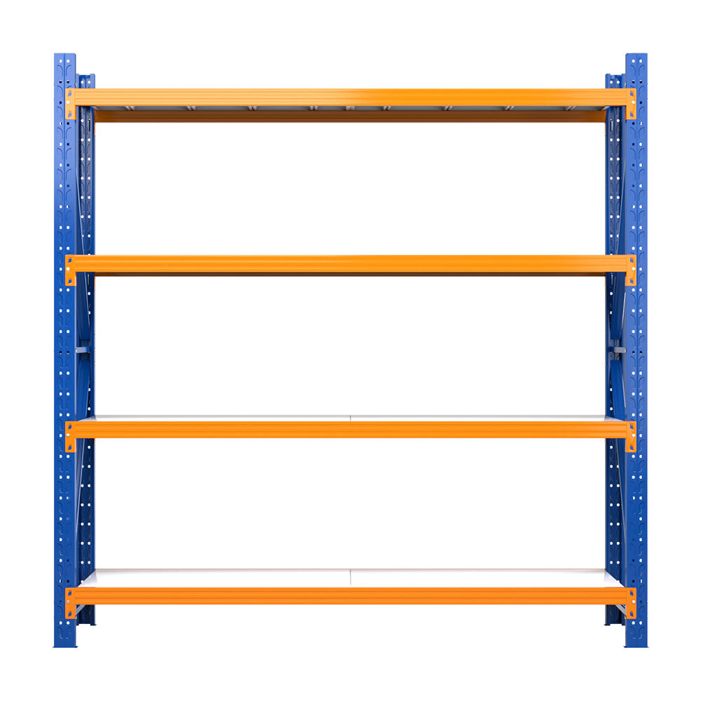 Giantz 2Mx2M Garage Shelving Warehouse Rack Pallet Racking Storage Shelf Blue-Tools > Tools Storage > Wall Storage Racks-PEROZ Accessories
