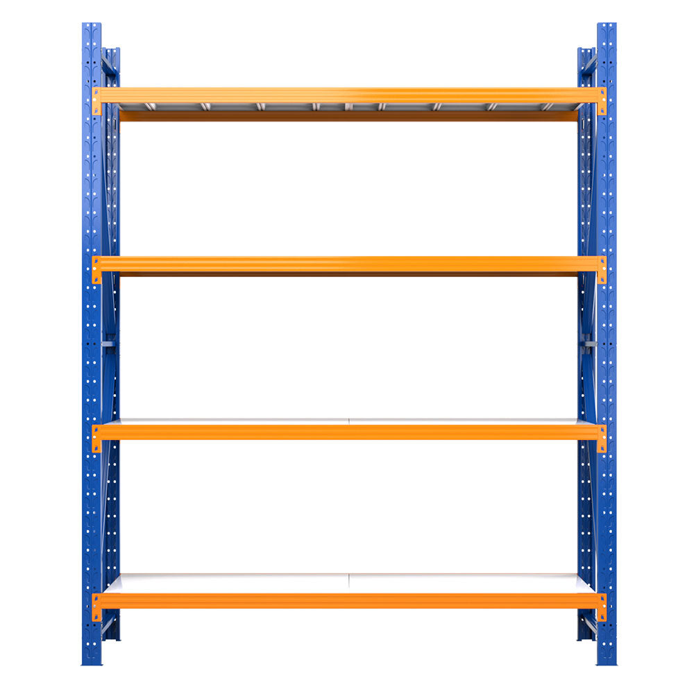 Giantz 2.4Mx2M Garage Shelving Warehouse Rack Pallet Racking Storage Shelf Blue-Tools > Tools Storage > Wall Storage Racks-PEROZ Accessories