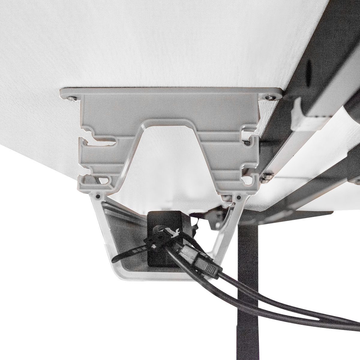 WalkingPad MC21 with Dual Motor Automatic Standing Desk 180cm in White/Black and Cable Management-Walking Pad-PEROZ Accessories