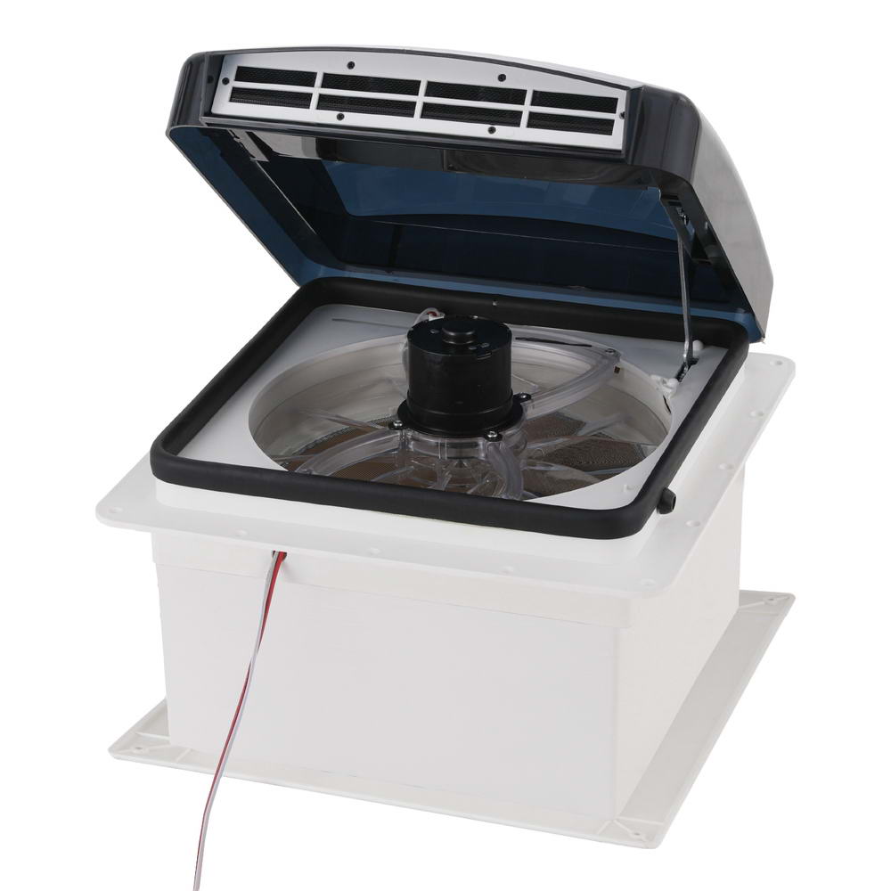 Weisshorn Caravan Air Vent Roof Hatch 12V Shower Fan Reversible Airlfow Rainy Use Camper-Outdoor Recreation > Camping > Caravan Accessories-PEROZ Accessories