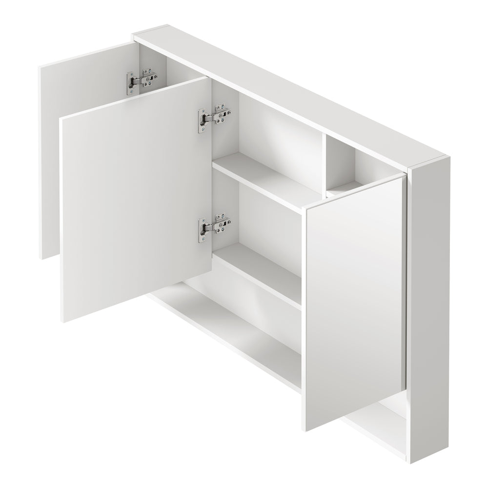 Welba Bathroom Mirror Cabinet LED Wall Storage 1200x750mm-Bathroom Cabinet-PEROZ Accessories