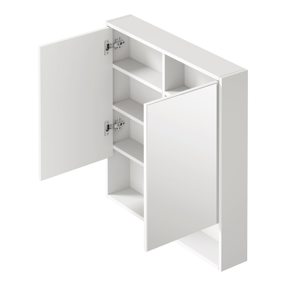 Welba Bathroom Mirror Cabinet LED Wall Storage 750x750mm-Bathroom Cabinet-PEROZ Accessories
