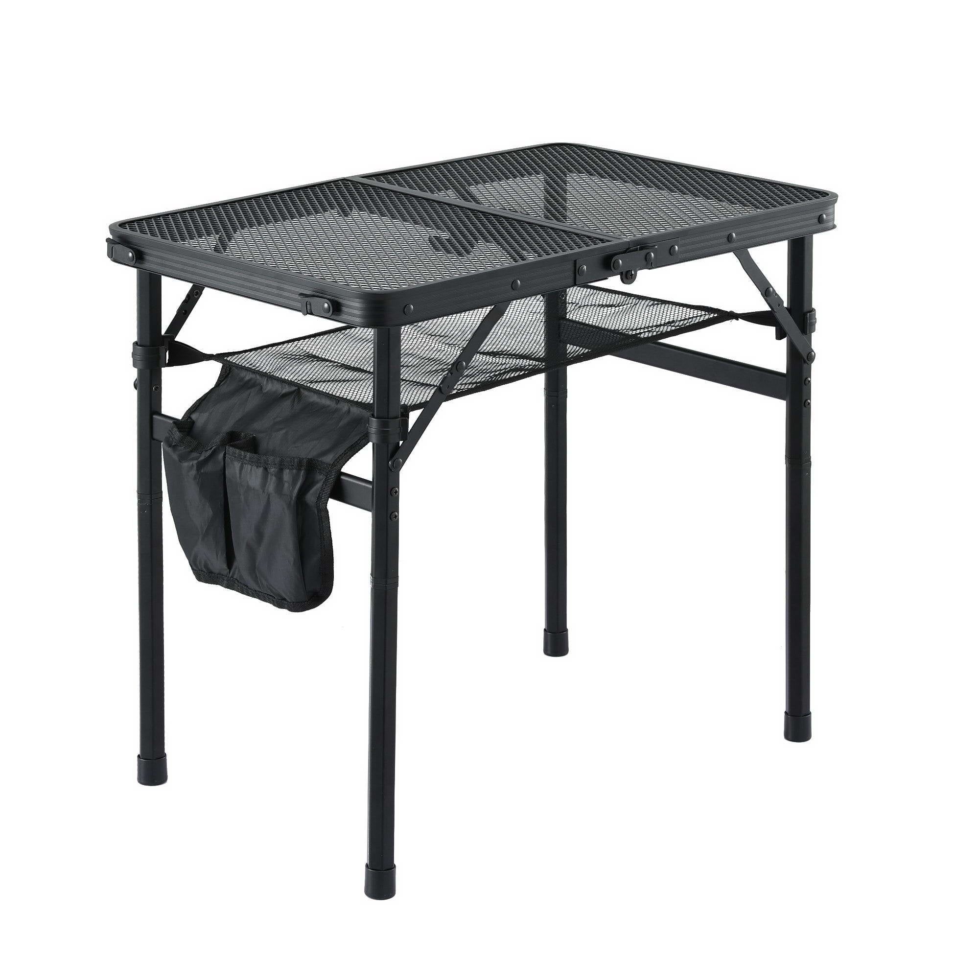 Gardeon BBQ Camp Table, 60*40*56 Portable Foldable Lightweight Grill Outdoor Metal Table 2.5kg-Outdoor Recreation > Camping > Camping Appliances-PEROZ Accessories