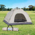 Weisshorn Camping Tent Instant Tent Pop up 2 Person Outdoor Hiking Tents Hiking Beige-Outdoor Recreation > Camping > Tents-PEROZ Accessories