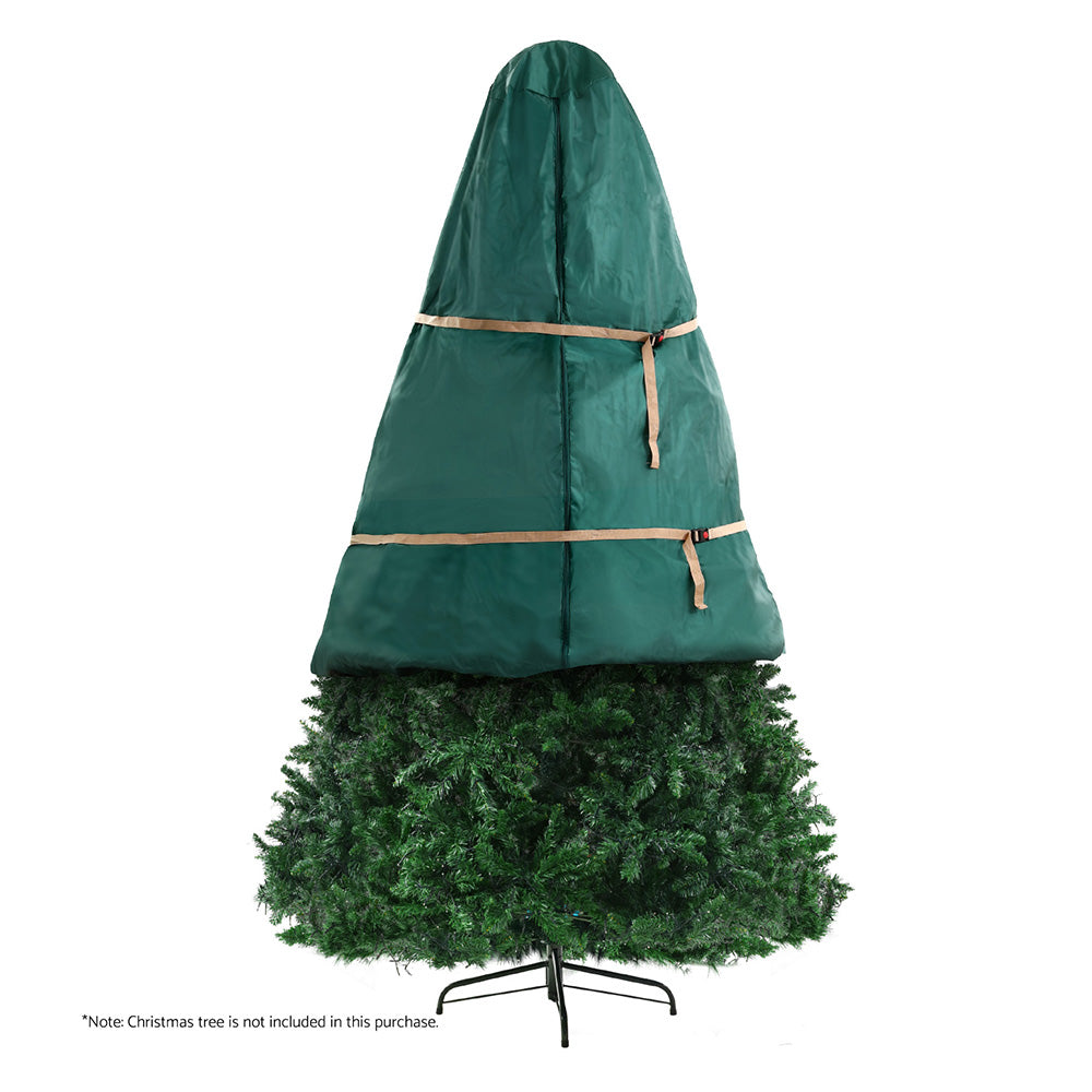 Jingle Jollys Christmas Tree Storage Bag Fits Up to 9ft Tree Xmas Bag Green-Occasions > Christmas > Christmas Decorations-PEROZ Accessories