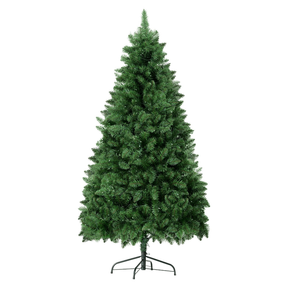 Jingle Jollys Christmas Tree 1.8m RGB Remote LED Tree Party Decoration 890 Tips-Occasions > Christmas > Christmas Trees-PEROZ Accessories