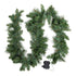 Jingle Jollys 1.8m Christmas Garland with LED lights Party Xmas Decorations-Occasions > Christmas > Christmas Wreaths & Garlands-PEROZ Accessories