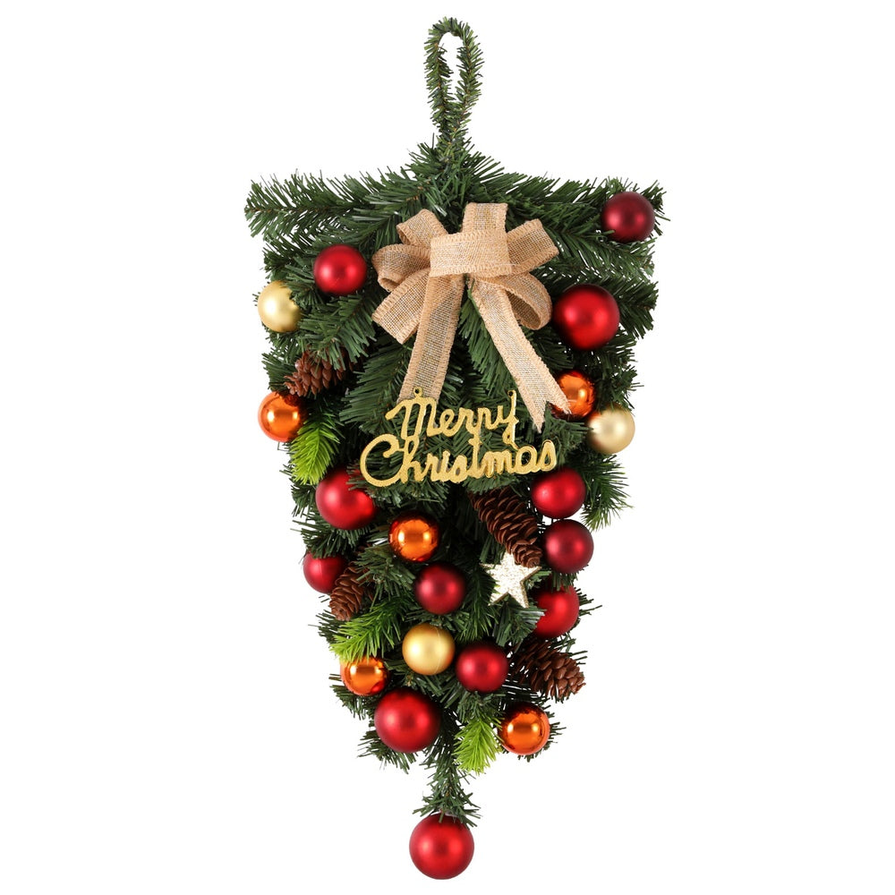 Jingle Jollys Hanging Christmas Garland 50CM Ornaments Party Decorations-Occasions > Christmas > Christmas Wreaths & Garlands-PEROZ Accessories