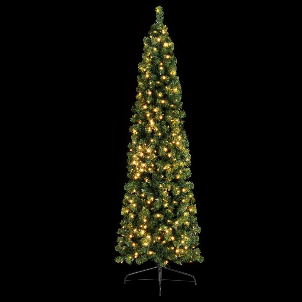 Jingle Jollys Christmas Tree 2.1M Corner Xmas Tree Party Decorations 430 Tips-Occasions > Christmas > Christmas Trees-PEROZ Accessories
