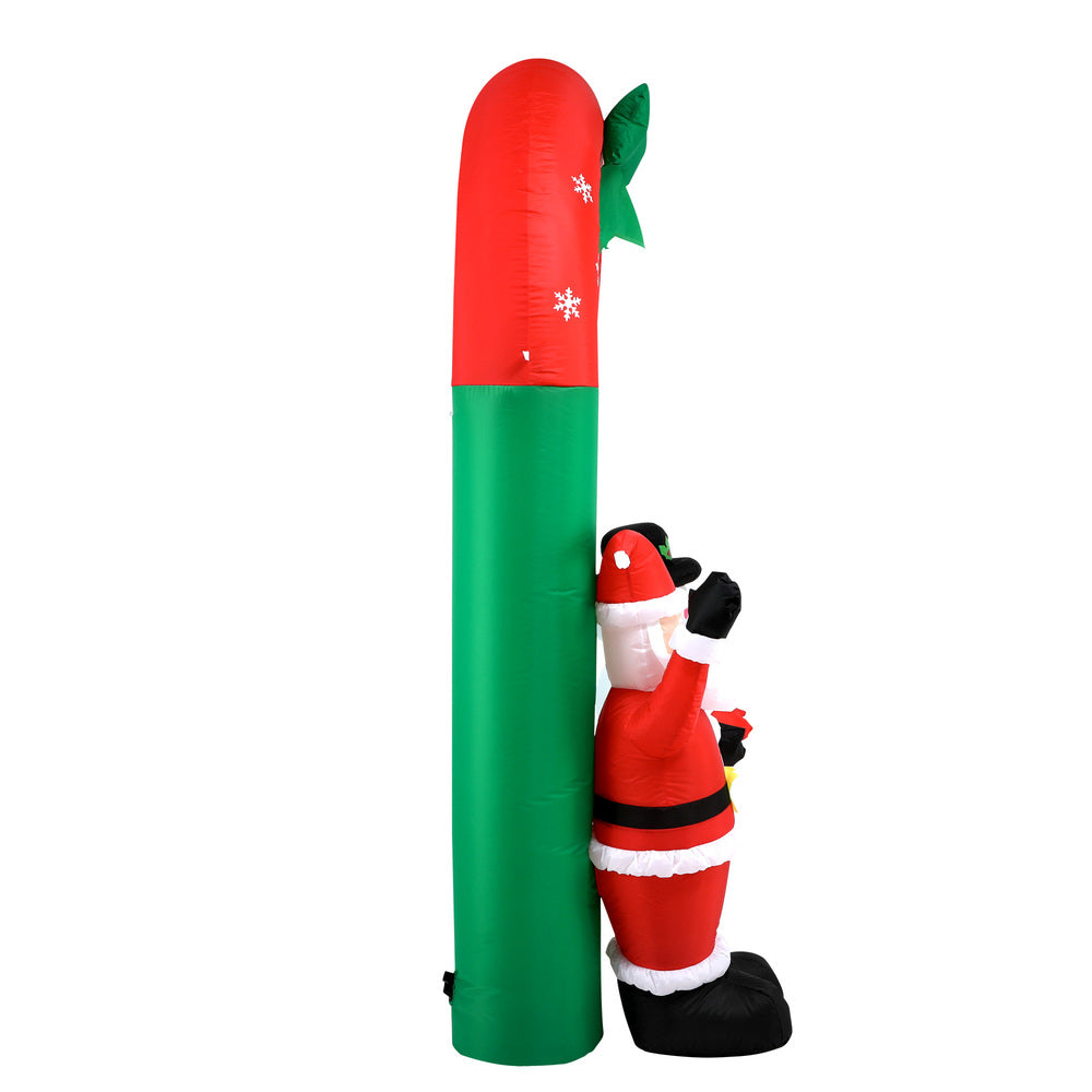Mazam Christmas Archway Inflatable with LED Lights-Christmas Inflatable-PEROZ Accessories