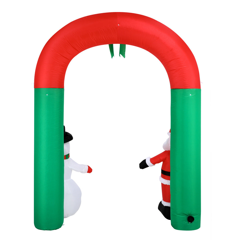 Mazam Christmas Archway Inflatable with LED Lights-Christmas Inflatable-PEROZ Accessories