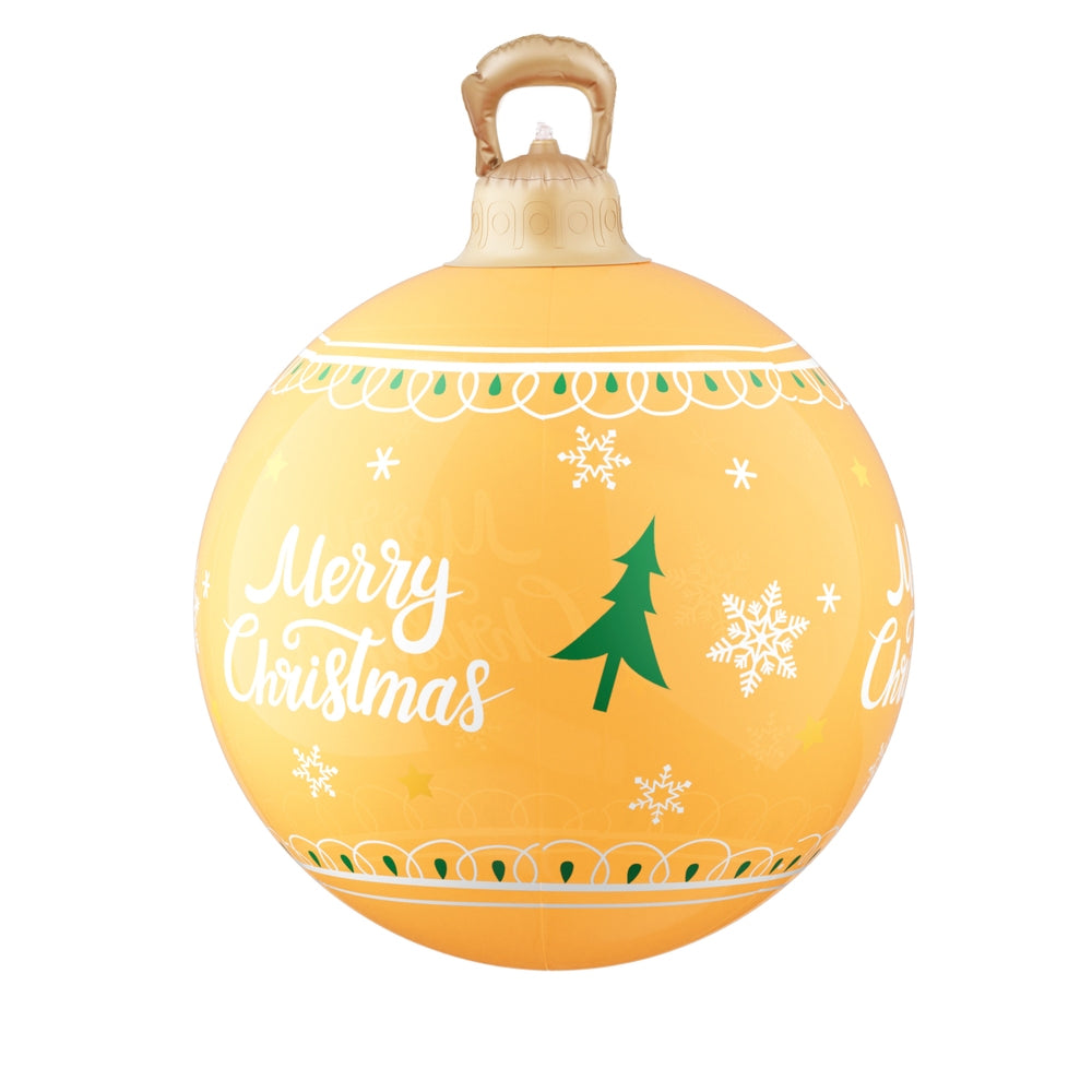 Jingle Jollys Christmas Inflatable Ball 60cm Led Illuminated Xmas Decoration-Occasions > Christmas > Christmas Decorations-PEROZ Accessories
