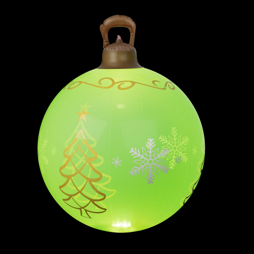 Jingle Jollys Christmas Inflatable Ball 60cm Led Illuminated Xmas Decoration-Occasions > Christmas > Christmas Decorations-PEROZ Accessories