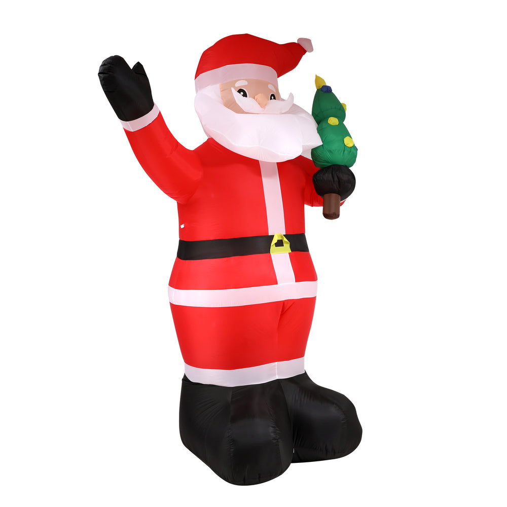 Mazam Christmas Inflatable Santa Claus with LED Lights 360cm-Christmas Inflatable-PEROZ Accessories