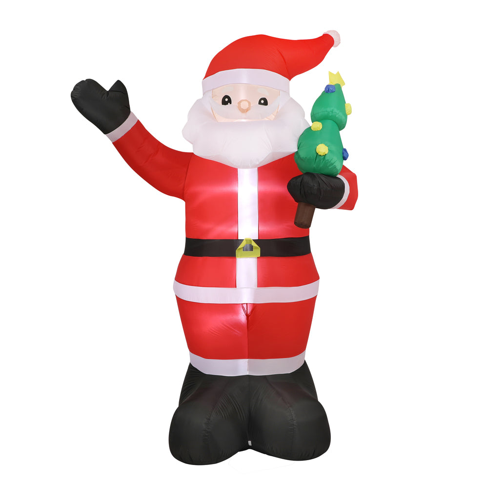 Mazam Christmas Inflatable Santa Claus with LED Lights 360cm-Christmas Inflatable-PEROZ Accessories
