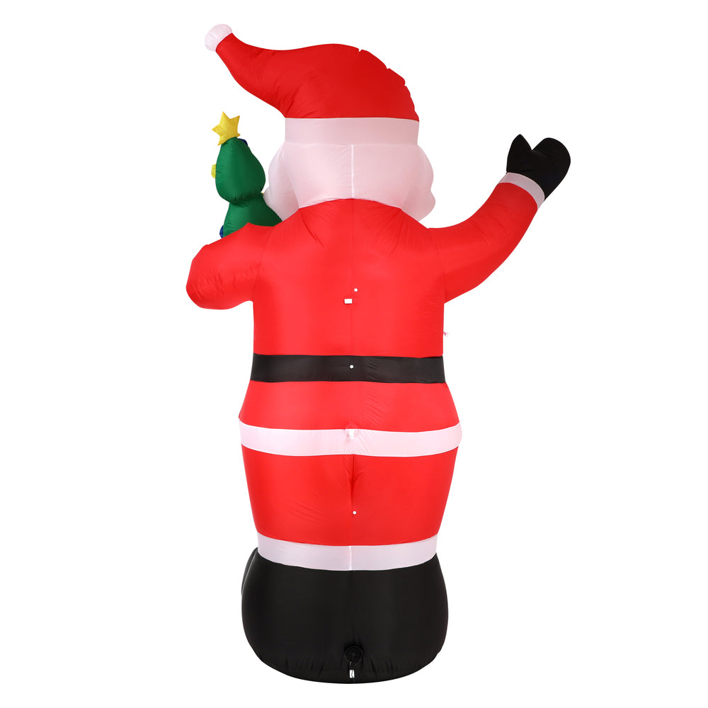 Mazam Christmas Inflatable Santa Claus with LED Lights 360cm-Christmas Inflatable-PEROZ Accessories