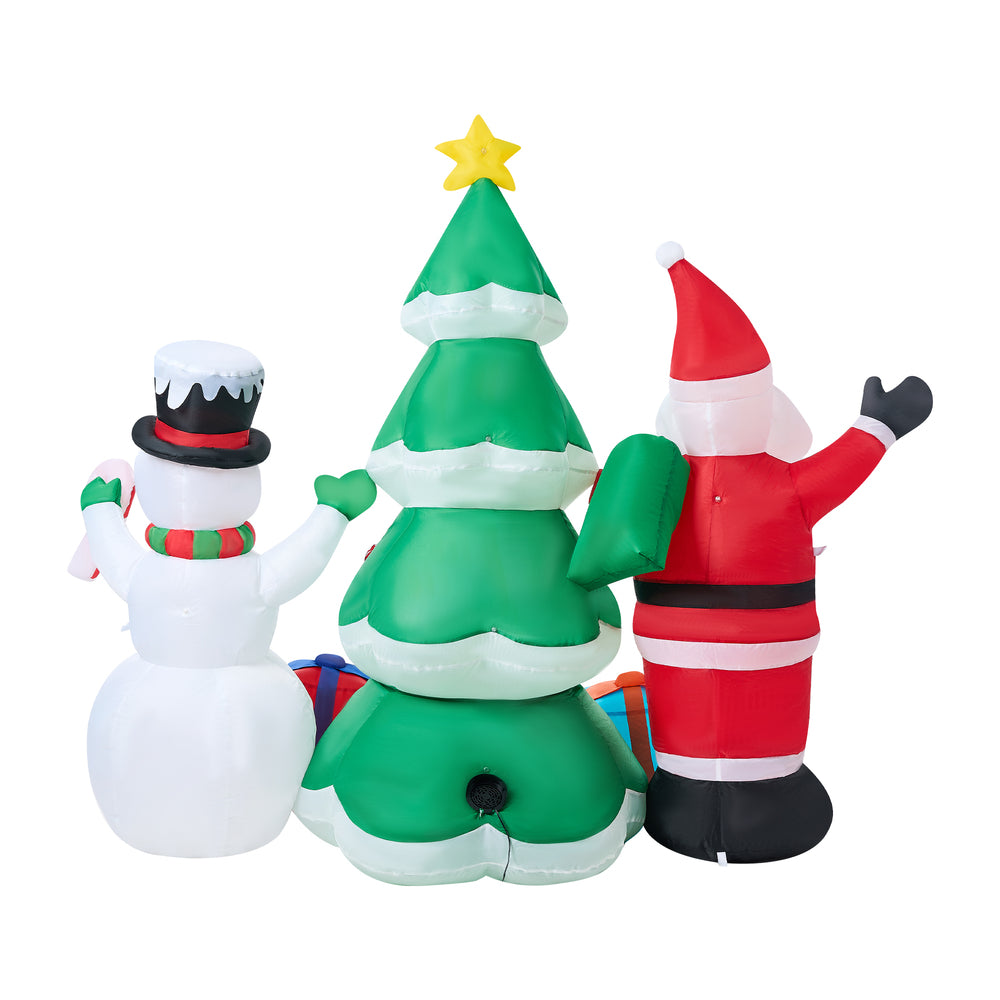 Tinseltown 2.4M Set of 3 Christmas Inflatable with LED Light-Christmas Inflatable-PEROZ Accessories