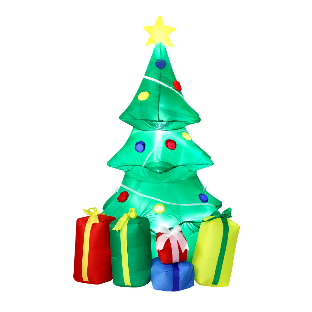 Mazam Christmas Tree Inflatable with LED Lights-Christmas Inflatable-PEROZ Accessories