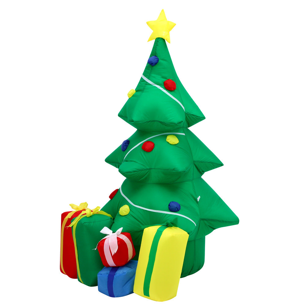 Mazam Christmas Tree Inflatable with LED Lights-Christmas Inflatable-PEROZ Accessories