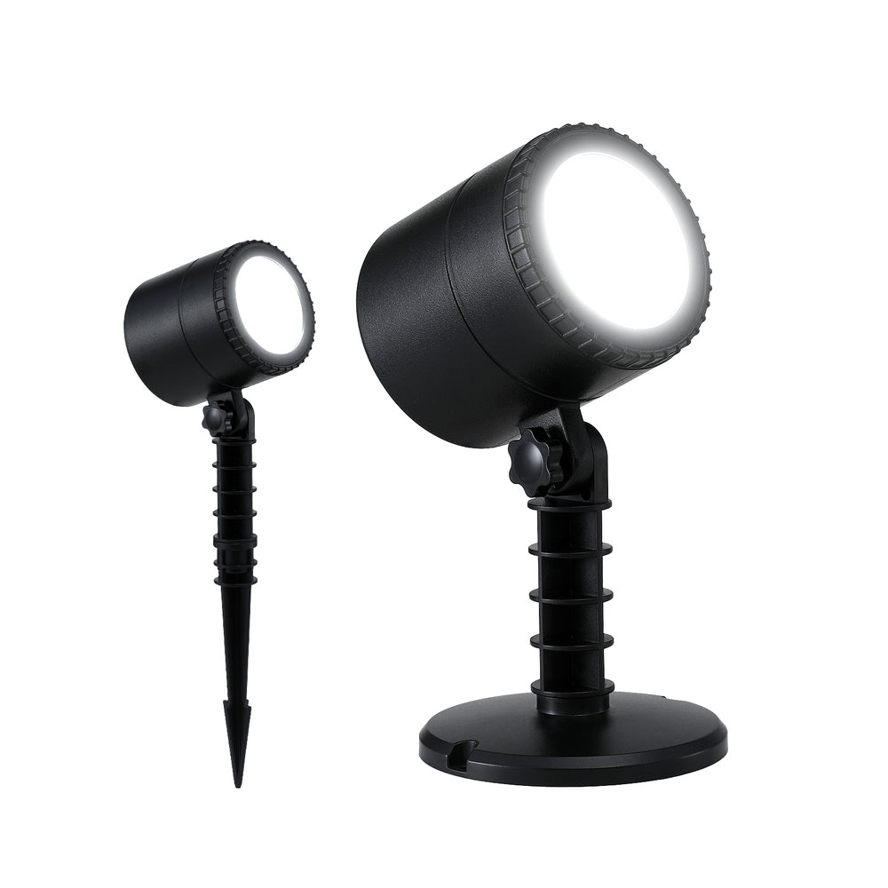 Jingle Jollys Christmas Lights Laser Light Snowflake Projector Indoor Outdoor-Occasions > Christmas > Outdoor Decorations & Lights-PEROZ Accessories