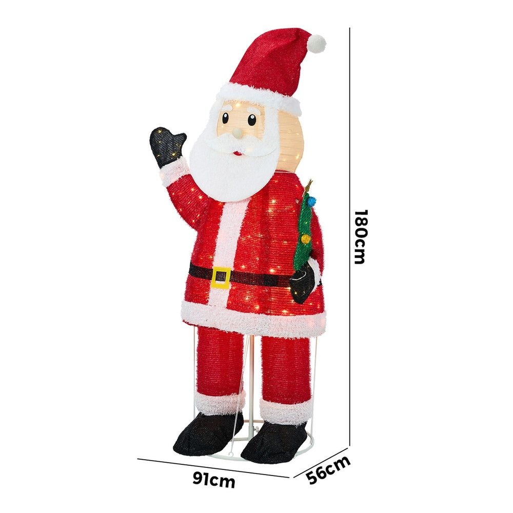 Tinseltown 3D Christmas Snowman Light LED 127cm Xmas Festive Display-Christmas Light-PEROZ Accessories