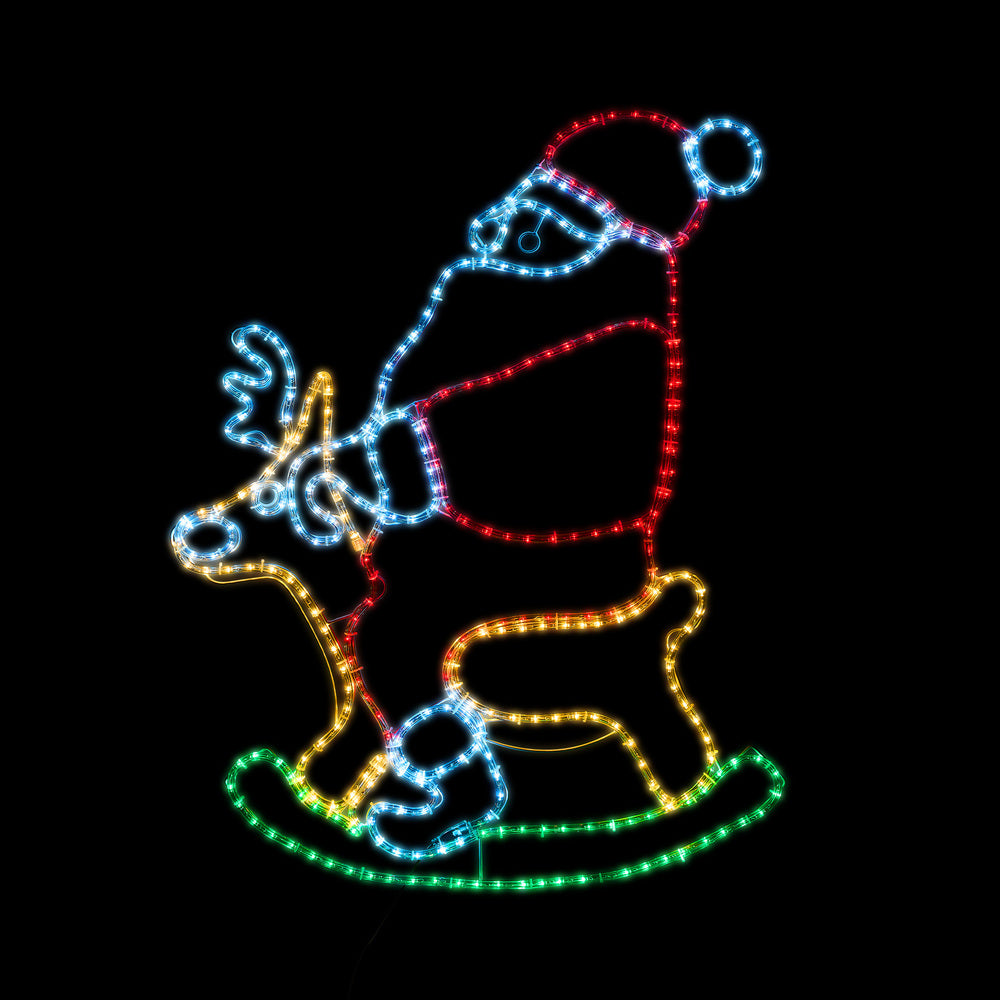 Tinseltown Christmas Light LED Motif Rope Lights Santa Claus-Christmas Light-PEROZ Accessories