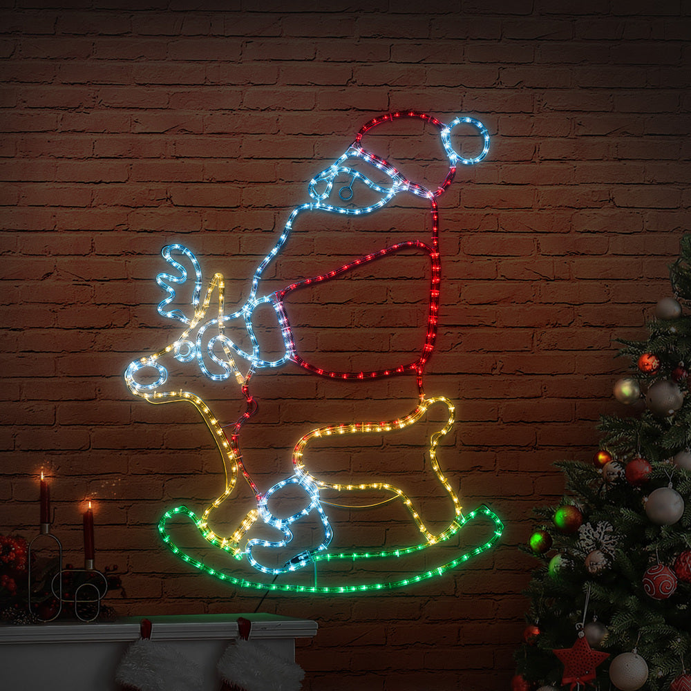 Tinseltown Christmas Light LED Motif Rope Lights Santa Claus-Christmas Light-PEROZ Accessories