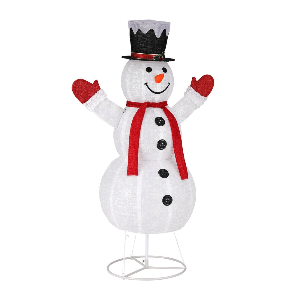 Jingle Jollys Christmas Lights 200 LED 175cm Fairy Light Snowman Decorations-Occasions > Christmas > Outdoor Decorations & Lights-PEROZ Accessories