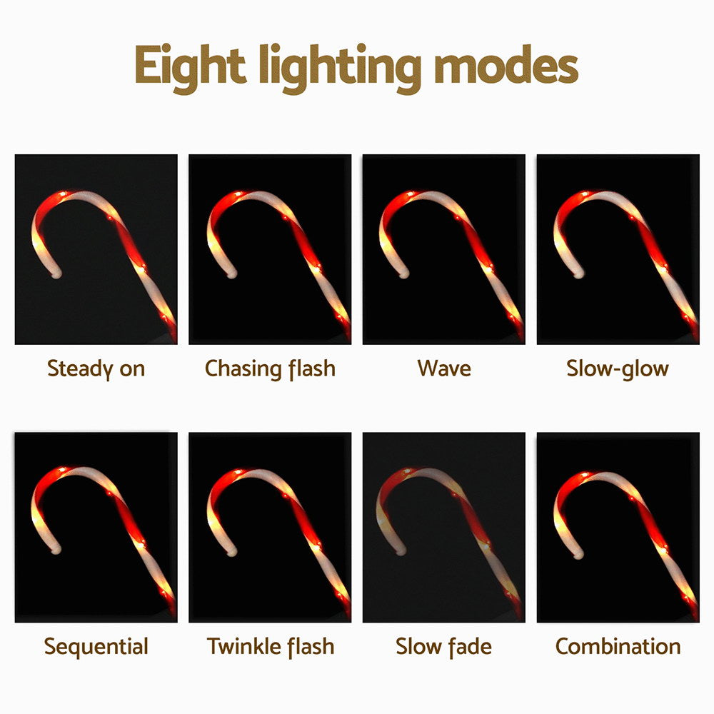 Jingle Jollys 6 PCS Christmas Lights Path Ground Light Garden Decorations 42 LED-Occasions > Christmas > Outdoor Decorations & Lights-PEROZ Accessories