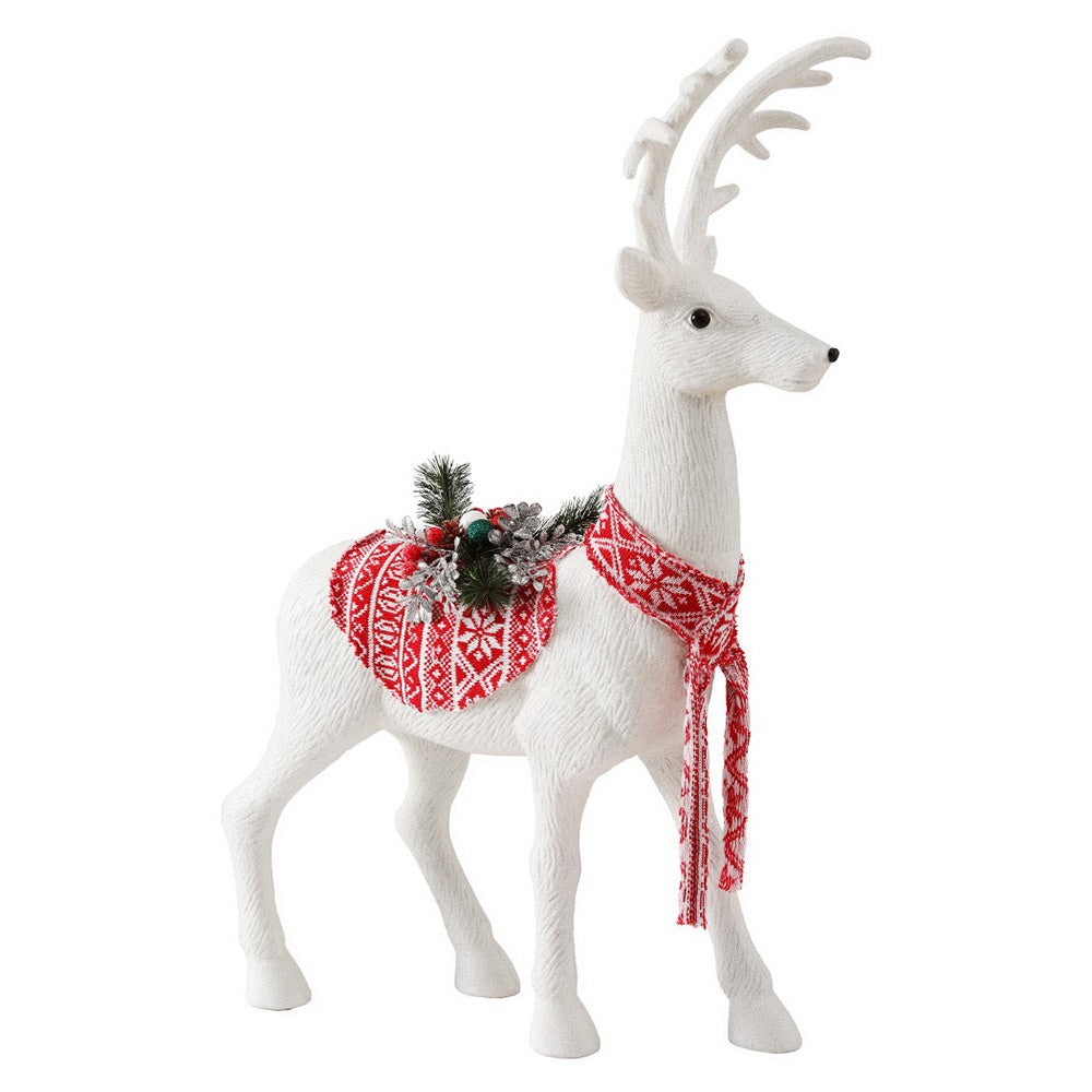 Jingle Jollys Christmas Reindeer 80cm Glitter Deer Ornaments Party Decorations-Occasions > Christmas > Christmas Decorations-PEROZ Accessories
