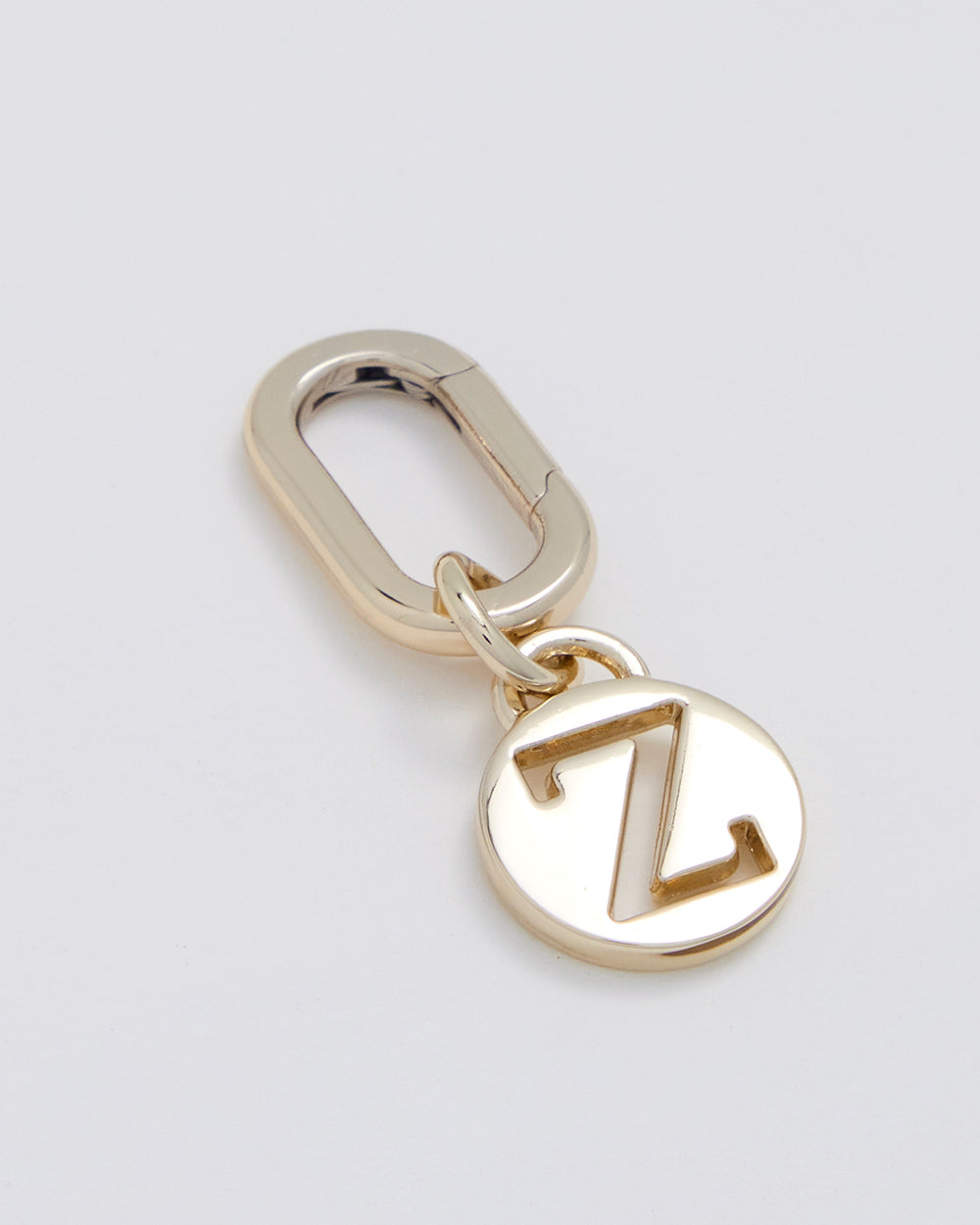 Letter Z Charm With Oval Hinge Ring Clip-Accessories-PEROZ Accessories