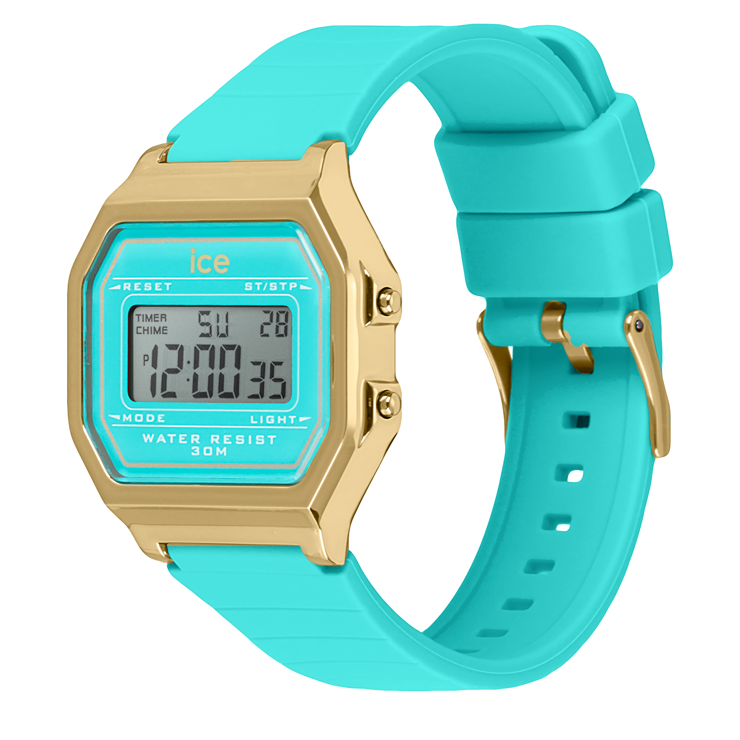 ICE digit retro - Blue curacao-PEROZ Accessories