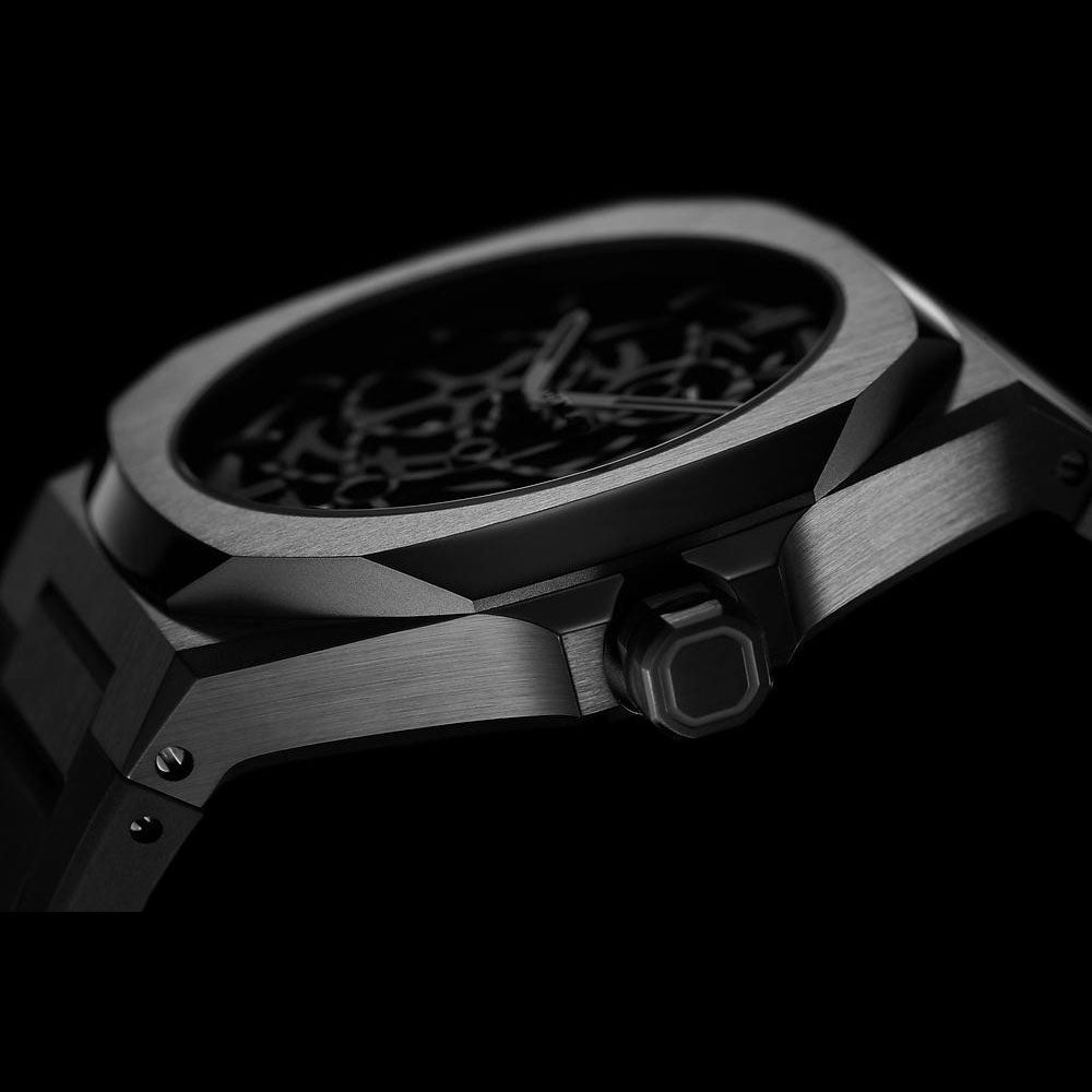 D1 Milano Gun Metal Automatic Watch-Automatic Watches-PEROZ Accessories