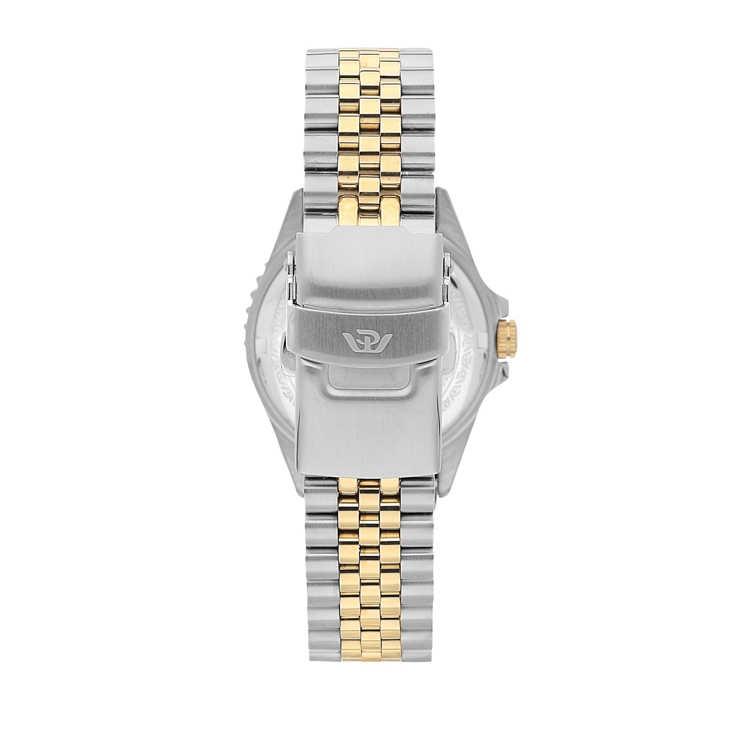 Philip Watch - Caribe Diving Two Tone Ladies Automatic Watch-Automatic Watches-PEROZ Accessories