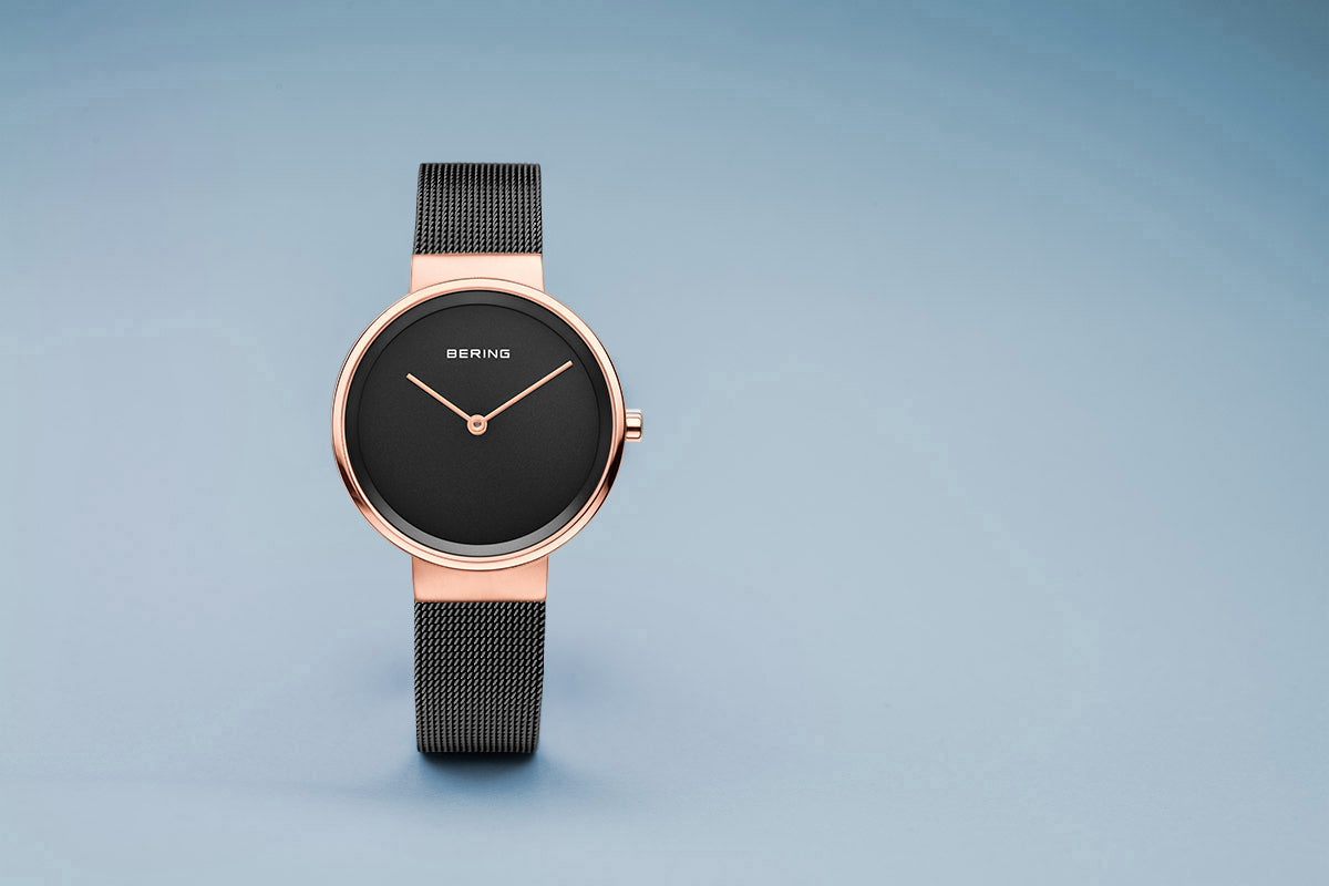 Bering Classic Brushed Gold 31mm Watch-PEROZ Accessories