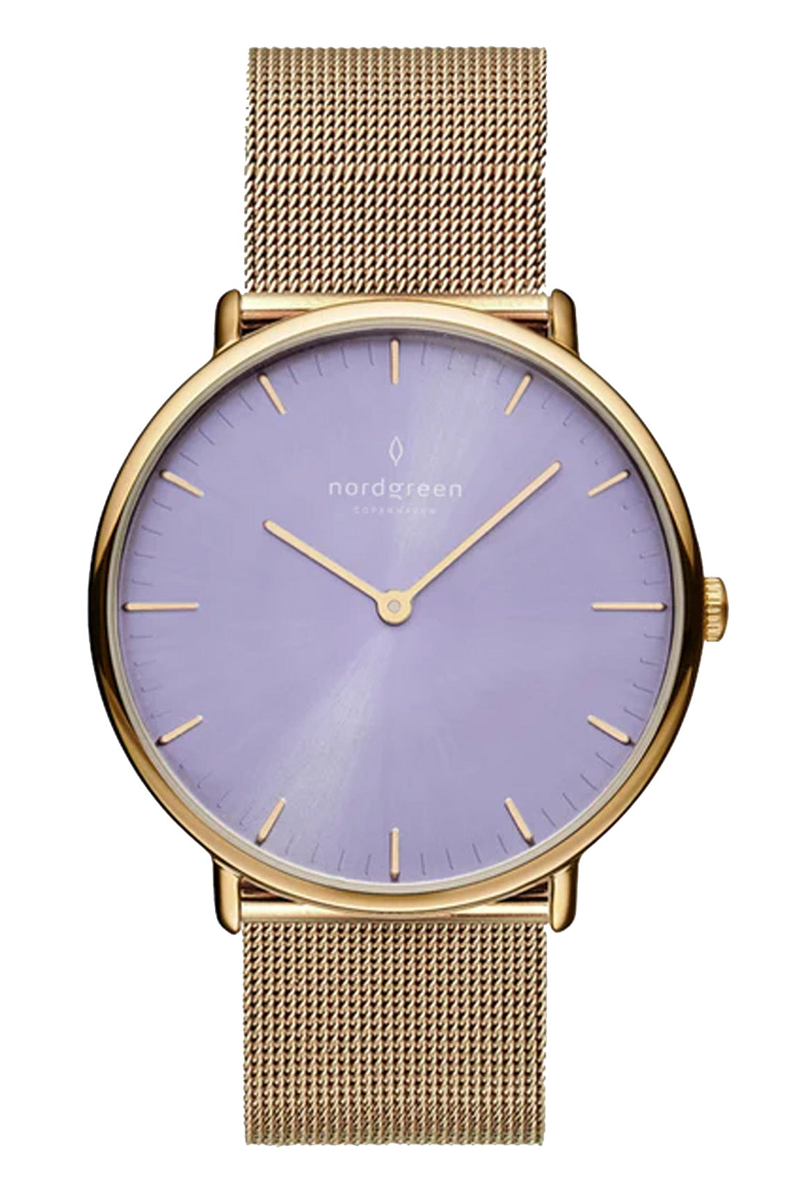 Nordgreen Native 36mm Olive Dial Gold Milanese Mesh Watch-PEROZ Accessories