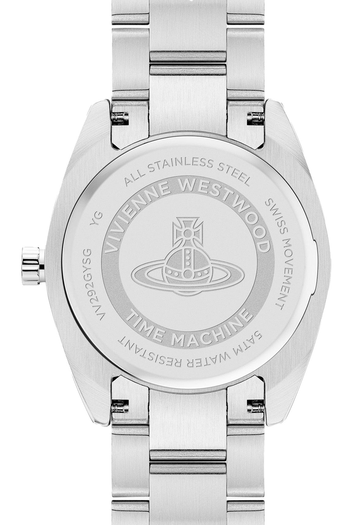 Vivienne Westwood Westwood Fenchurch Silver Dial Two Tone Strap Watch-PEROZ Accessories