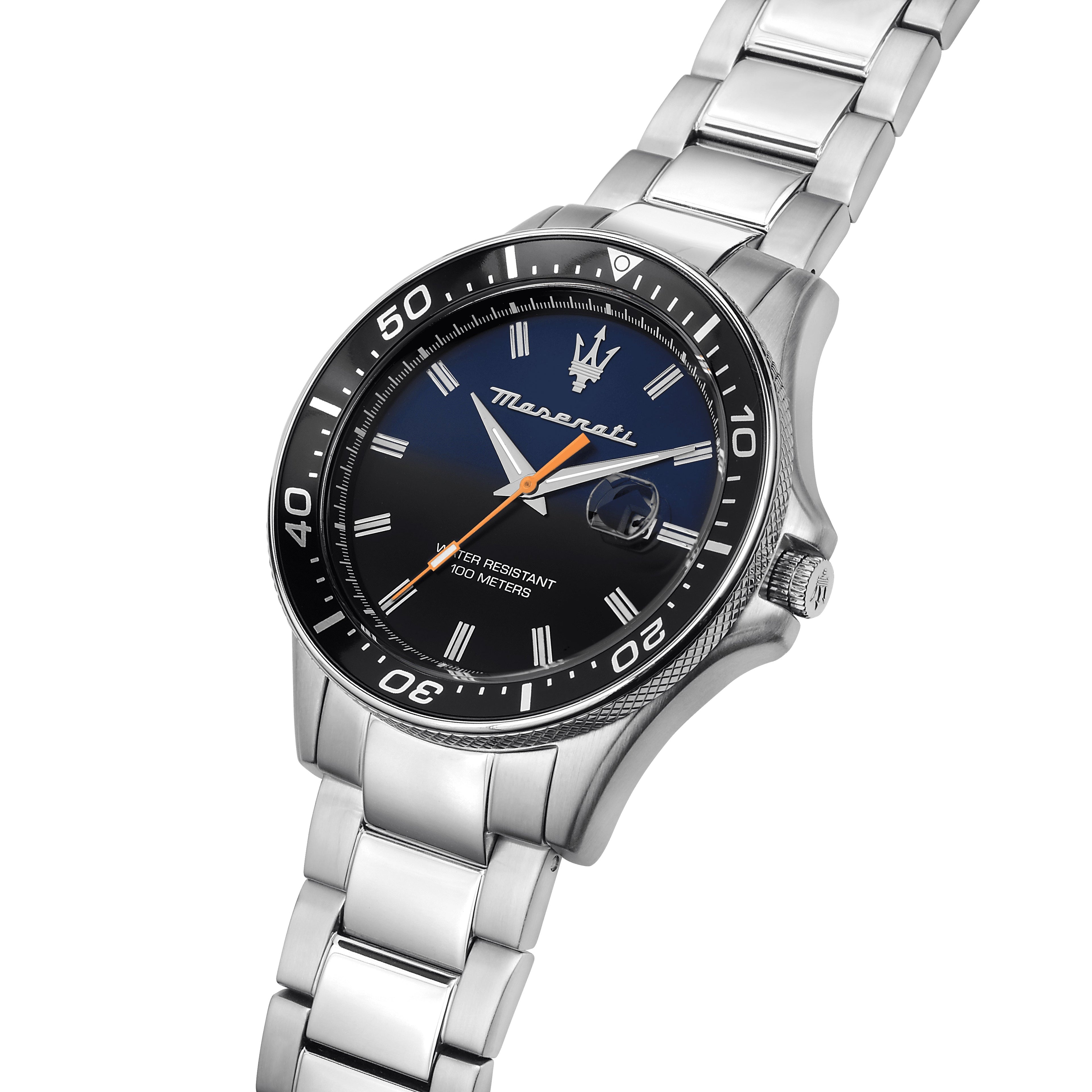Maserati Sfida 44mm Case Stainless Steel Watch-PEROZ Accessories