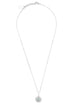 OPAL GLOW BLUE CREATED OPAL HAMSA MEDALION SILVER-PEROZ Accessories